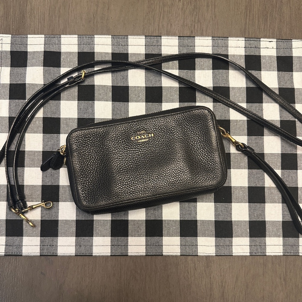 Coach Kira crossbody wristlet clutch